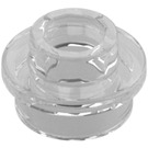 LEGO Transparent assiette 1 x 1 Rond avec Tenon ouvert (28626 / 85861)