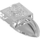 LEGO Transparent Plate 1 x 1 with Tooth (35162 / 49668)