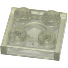 LEGO Transparent Platta 2 x 2 (3022 / 94148)