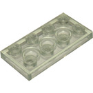 LEGO Transparent assiette 2 x 4 (3020)