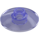 LEGO Violet Transparent Dish 2 x 2 (4740 / 30063)