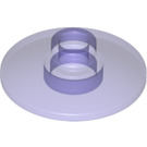 LEGO Violet transparent Dish 2 x 2 (4740 / 30063)