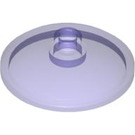 LEGO Violet transparent Dish 3 x 3 (35268 / 43898)