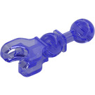 LEGO Transparent Purple Double Ball Joint with Ball Socket (90609)