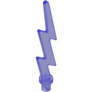 LEGO Transparent Purple Electric Bolt (27256)