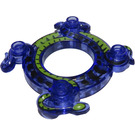 LEGO Ninjago Spinner Crown with Intertwined Snakes and Lime Scales (10476 / 98344)