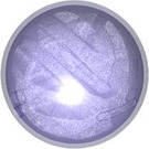 LEGO Transparent Purple Plastic Ball with Transparent Inner Ball (92534)
