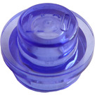 LEGO Transparent Purple Plate 1 x 1 Round (6141 / 30057)