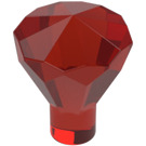 LEGO Gjennomsiktig rød Diamant (28556 / 30153)