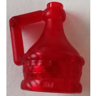 LEGO Rouge transparent Fabuland Wine Pitcher (4429)