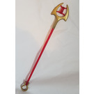 LEGO Transparentes Rot Galidor Staff (42850)