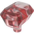 LEGO Läpinäkyvä punainen Infinity Stone