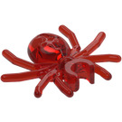 LEGO Transparent Red Spider with Clip (30238)