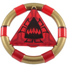 LEGO Transparent Red Treasure Ring (88050)