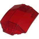 LEGO Rojo transparente Parabrisas 6 x 8 x 2 Curvo (40995 / 41751)