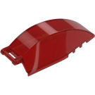 LEGO Transparent Red Windscreen 8 x 4 x 2 with Handle (23448 / 35383)