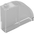 LEGO Transparent Slope 1 x 4 x 3 Curved (65734)