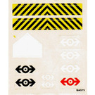 LEGO Transparent Sticker Sheet for Set 4563