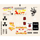 LEGO Transparent Sticker Sheet for Set 5980 (86478)