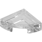 LEGO Transparent Fliese 1 x 1 Viertel Kreis (25269 / 84411)