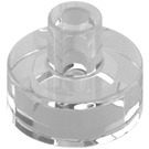 LEGO Transparente Plana 1 x 1 Circular con Hollow Barra (20482 / 31561)