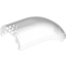 LEGO Transparent Windscreen 16 x 8 x 5 Curved with 3 Pin Holes (16477)
