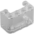 LEGO Transparente Parabrisas 2 x 4 x 2 (4594 / 35160)