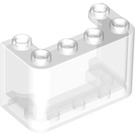 LEGO Transparent Pare-brise 2 x 4 x 2 (4594 / 35160)