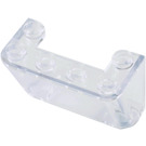 LEGO Transparent Windscreen 2 x 4 x 2 Inverted (4284)