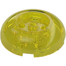 LEGO Transparant geel Steen 4 x 4 Rond Dome Top (79850)