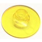 LEGO Transparent Yellow Dish 2 x 2 (4740 / 30063)