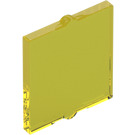 LEGO Transparent Yellow Glass for Window 1 x 2 x 2 (35315 / 86209)