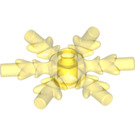 LEGO Transparant Geel Ice Crystal (42409 / 53972)