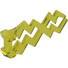 LEGO Transparentes Gelb Lightning Bolt (28555 / 59233)