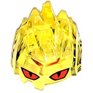 LEGO Transparant Geel Steen Monster Minifigure Hoofd (87780)