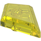 LEGO Transparent Yellow Tile 1 x 2 Diamond (35649)