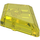 LEGO Transparent Yellow Tile 1 x 2 Diamond (35649)