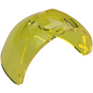 LEGO Transparent Yellow Visor Large with Trapezoid (49480 / 89159)