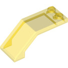 LEGO Transparant Geel Voorruit 2 x 5 x 1.3 (6070 / 35271)