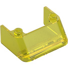 LEGO Transparent Yellow Windscreen 3 x 4 x 1.3 (2437 / 35243)