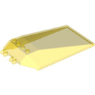 LEGO Transparentes Gelb Windschutzscheibe 6 x 12 x 2 mit Scharnier (13252 / 51477)