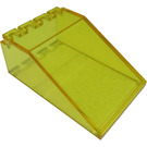 LEGO Transparent Yellow Windscreen 6 x 4 x 2 Canopy (4474 / 30066)