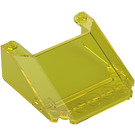 LEGO Transparent Yellow Windscreen 6 x 6 x 2 (28782 / 35404)