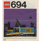 LEGO Transport Truck Set 694 Instructions