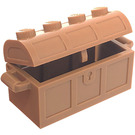 LEGO Treasure Chest with Curved Lid (Thick Hinge with Slots) (4738)