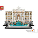 LEGO Trevi Fountain Set 21062 Instructions
