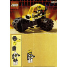 LEGO Tri-Wheeled Tyrax Set 6851 Instructions