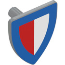 LEGO Triangular Shield (Short) with Red and White Field with Blue Border (3846 / 102332)