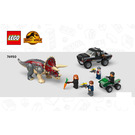 LEGO Triceratops Pickup Truck Ambush 76950 Byggeinstruksjoner