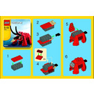 LEGO Triceratops Set 7604 Instructions